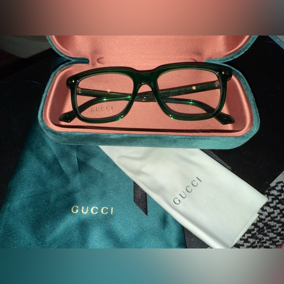 NEW- Gucci Green Optical Frames GG07370 - Picture 2 of 8